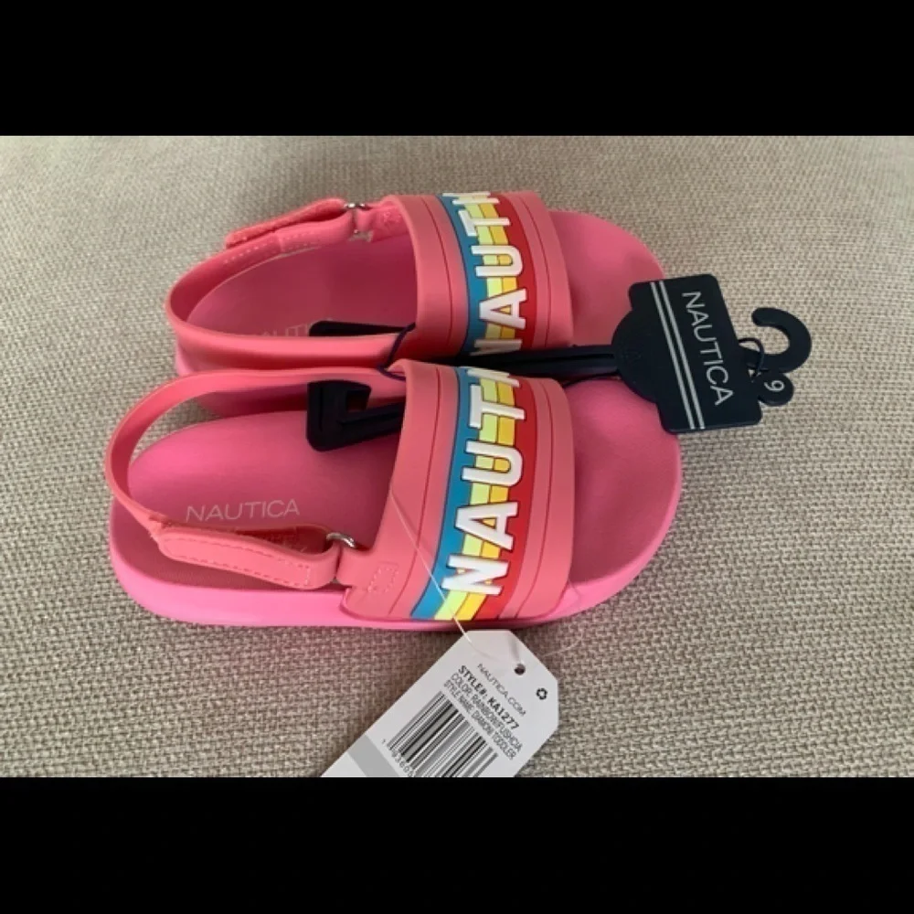 Nautica Girl’s Slide Pool Sandal